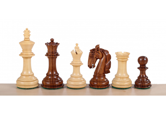 Piezas de ajedrez COLOMBIAN Acacia/Boj 3,5''